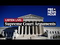 LISTEN LIVE: Supreme Court hears arguments on Alabama election redistricting, veterans’ benefits