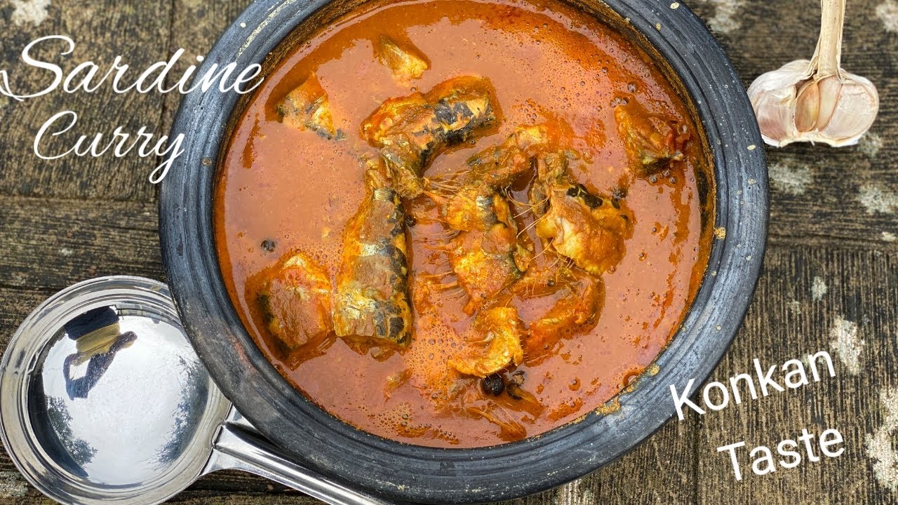 Sardine Fish Curry Goan Style ! Konkani Video YouTube