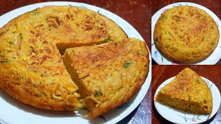 TAMBI ZA MAYAI / TAMBI ZEGE / SPAGHETTI OMELETTE QUICK & EASY RECIPE