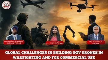 Global Challenges in Building #UGV Drones in Warfighting and for Commercial Use 🌍