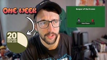 I Joined a Game Jam After ONE Week of Learning Game Dev