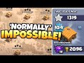 “Normally” IMPOSSIBLE! We BROKE Clash of Clans with ‘100’ TH2 bases in a WAR!!