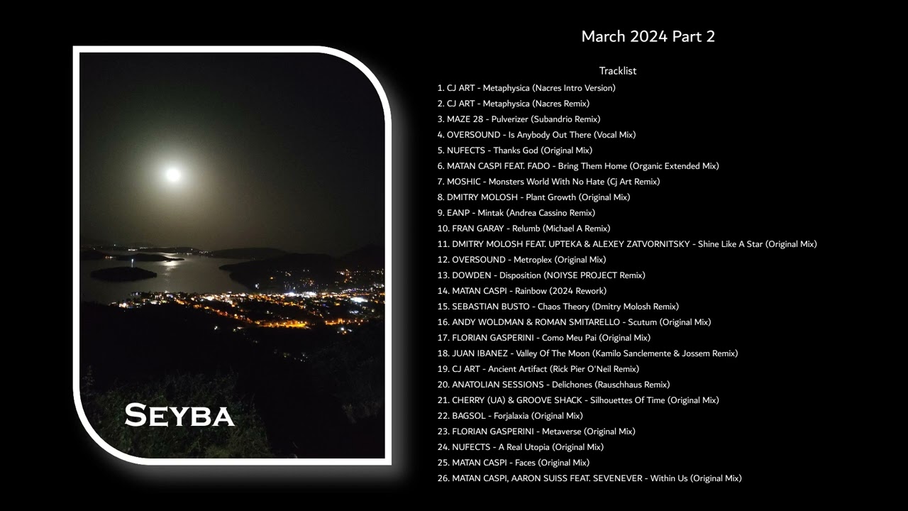 Seyba | March Progressive House Mix 2024 Part 2