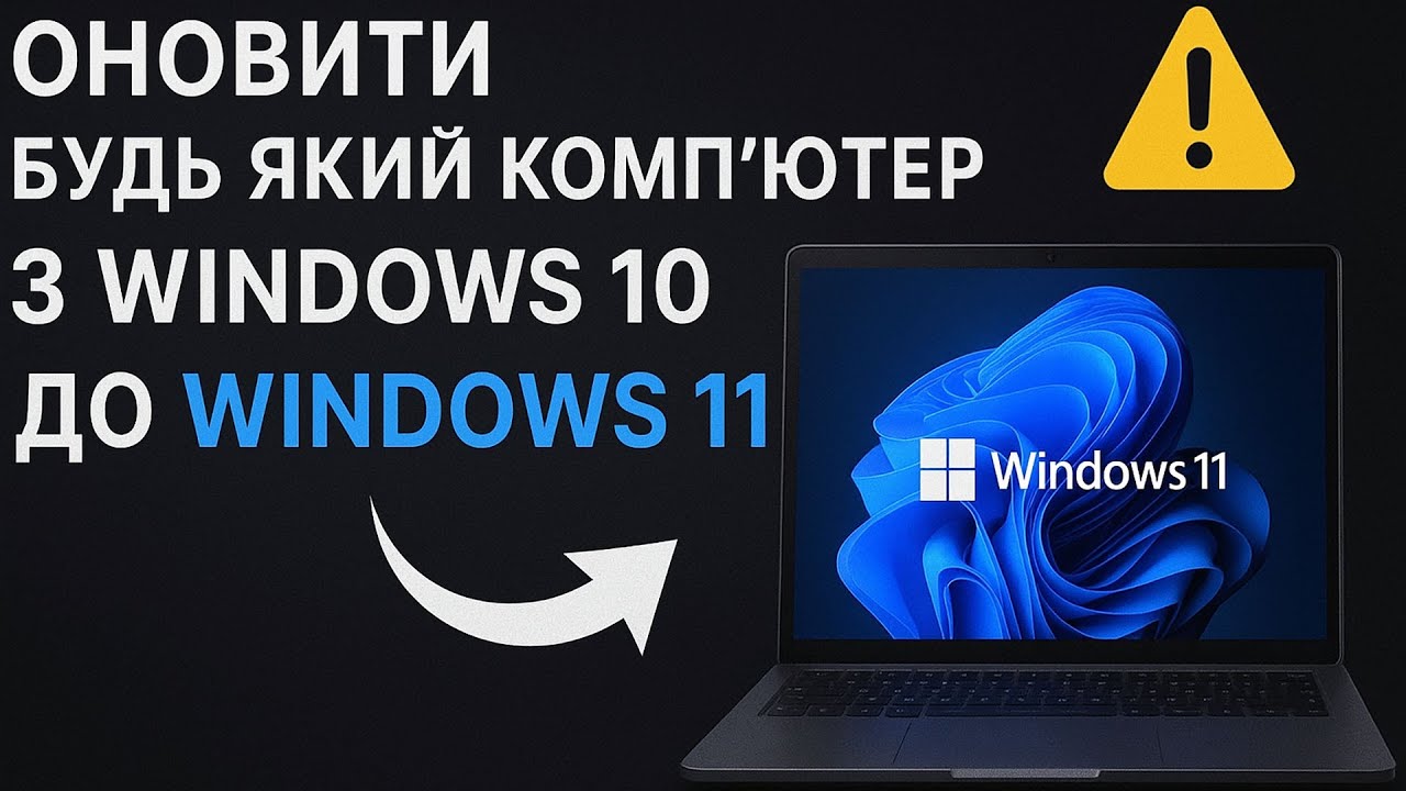 Як оновити будь-який ПК з Windows 10 до Windows 11 🔥 Обхід TPM 2.0, Secure Boot