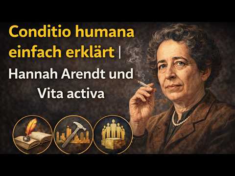 Conditio humana einfach erklärt | Hannah Arendt und Vita activa mit ADHS Coach Johann