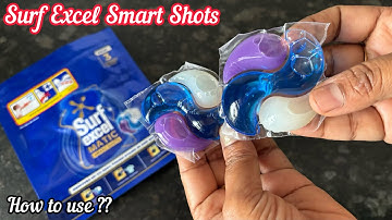 Surf Excel 3 in 1 Smart Shots Review | How to use Surf Excel Smart Shots