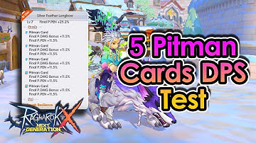 [ROX] 5 Pitman Card DPS Test. Windhawk Pen Build | King Spade