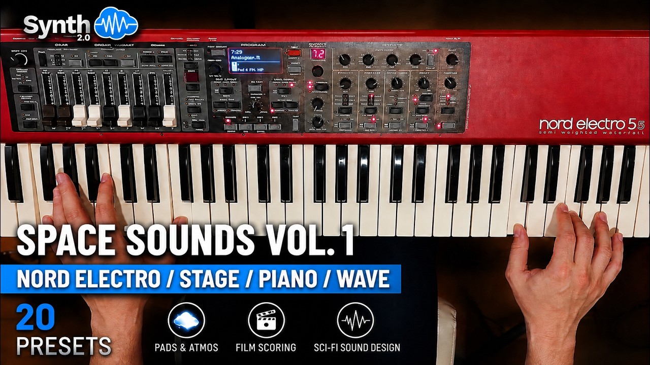 邦楽 NORD 1st / NORD Space Sounds V1 Nord Stage 3 20 presets – Synthcloud