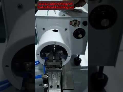 Pneumatic Wire Stripping and Twisting Machine for Industrial Automation