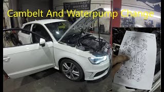The Synetiq Auction Audi A3 Gets A Cambelt Change (CLHA Engine Code) VAG Group Engine.