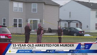 15-year-old Brownsburg teen is arrested for murder following deadly shooting in Hendricks County