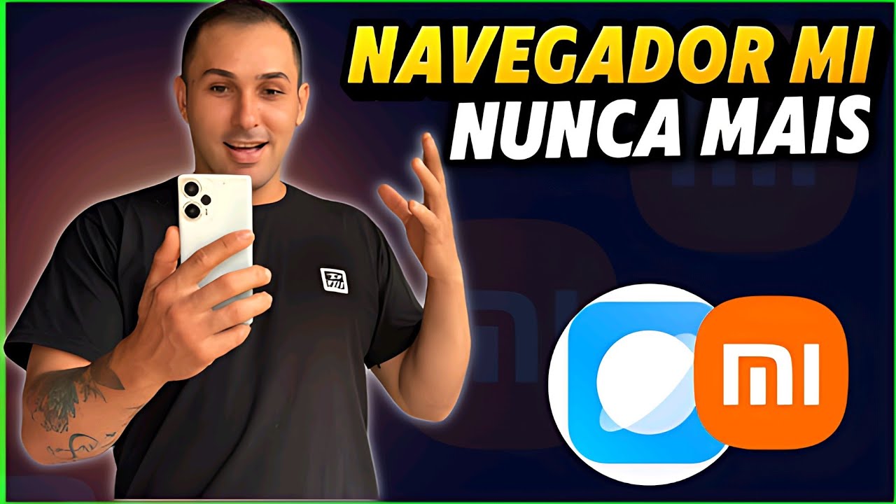 NÃO USAR O NAVEGADOR MI COMO PADRÃO DA XIAOMI (Usar outro app)