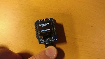 Climate Display Update [esp8266, OLED, WeMos, MQTT ]