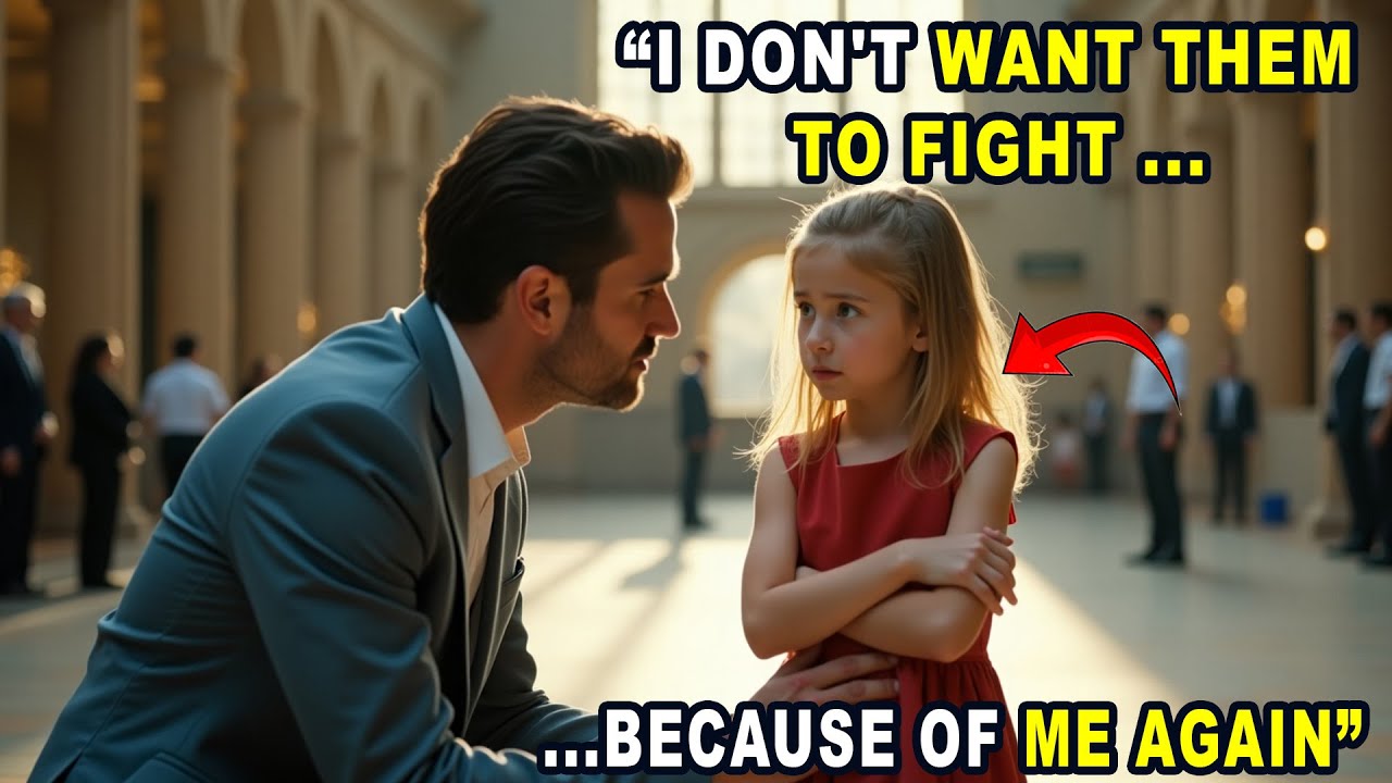 Little Girl Whispers “I Don’t Want Them To Be Angry Because Of Me” — A Millionaire Can’t Walk Away