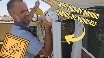 RV Power Awning Fabric Replacement: How Hard Can it Be?