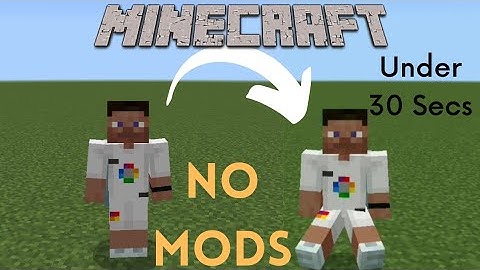How To Sit Easily In Minecraft Pocket / Bedrock Without Mods In 1 Minute 😱 Minecraft Command Tricks!
