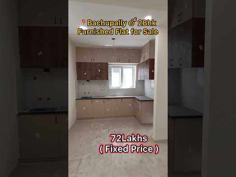 2Bhk furnished flat for Sale in Bachupally-Hyderabad