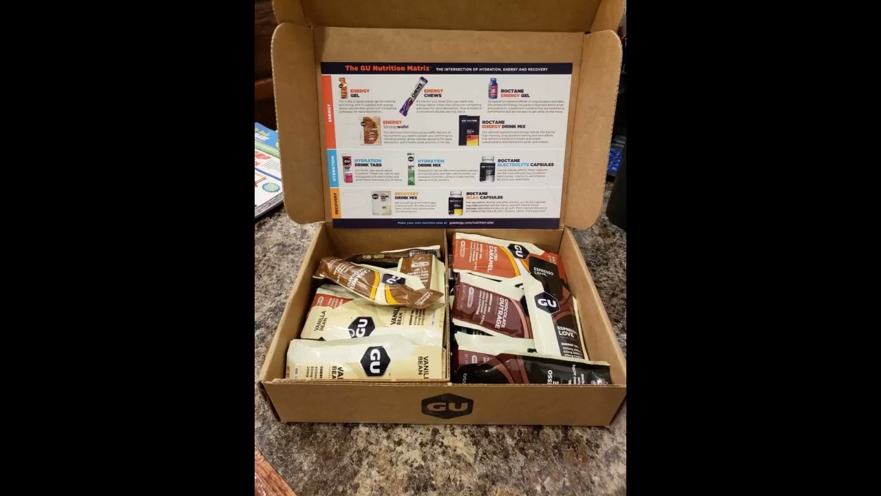 GU Energy Original Sports Nutrition Energy Gel, 24-Count, Assorted Indulgent Flavors