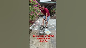 Bộ lọc nước Uf 5000L/h