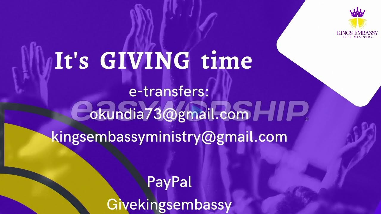 SUNDAY ENTHRONEMENT SERVICE 19/10/2025