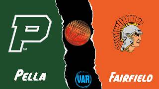 Pella High School Varsity Boys Basketball vs Fairfield