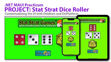 .NET MAUI 03H - Project: Stat Strat Dice Roller