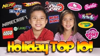 2014 HOLIDAY TOP 10 TOY WISH LIST!!! Lego, Minecraft, Nerf, My Little Pony, Crayola & MORE!