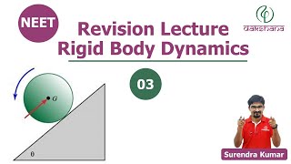 NEET | Physics | Rigid Body Dynamics | Revision Lecture 03 | Surendra Kumar screenshot 1