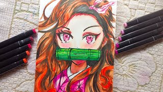 Nezuko Fan Art Tutorial : Learn To Draw With Style