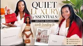 The Best British Quiet Luxury Brands Worth Investing In| 