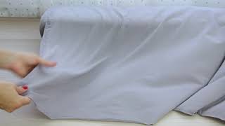 Tessuto Jersey Di Bamb&ugrave; Unitinta - Nero | 95% Bamb&ugrave; 5% Elastan | Larghezza 150cm