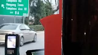 Singapore Bus Day 172 Mercedes-Benz Citaro O530 SBS6696D Bus 458 Svc Blk 119D To Aft Tai Seng Stn 