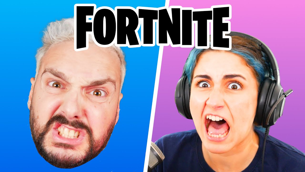 Ich habe MEINE BESTE FREUNDIN IN FORTNITE HERAUSGEFORDET