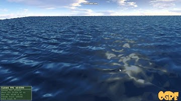 FFT Ocean Simulation in Ogre3D (CUDA / OpenGL / Ogre::CUDA)