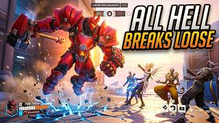 When Reinhardt Gets the Flank,  All Hell Breaks Lose