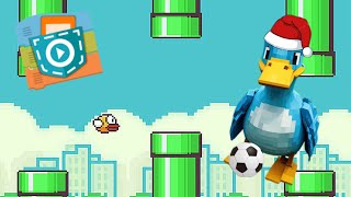 creando flappy bird en Pocket Code (no pude terminarlo🤕)(el señor patito azul)