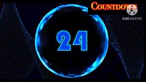 Countdown timer 60 seconds ( v 263 ) circle clock with sound effects HD 4k