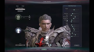 Aion Character Creation