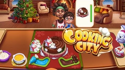 Cooking City 2021 Christmas Party Levels 1-5 Cooking Games