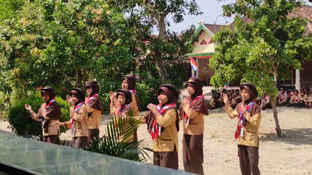 Juara 1 Yel - yel Pramuka SD Putri Tingkat Kecamatan 