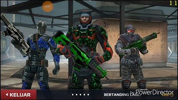 MODERN COMBAT 5 : Skuad Battle vs unity // CTF with LOGΔΝ and friend..