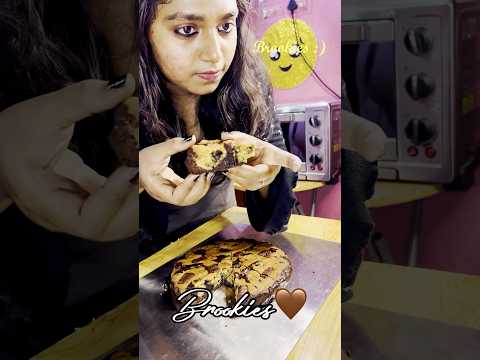 عندما التقى براوني بكوكي شورتات فيروسية رائجة بروكيز براوني مخبز وصفة طعام بكرات