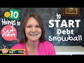 10 Things to Cut FIRST From Your Budget to START Debt Snowball