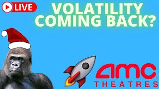 AMC STOCK LIVE WITH SHORT THE VIX! - VOLATILITY RETURNING??