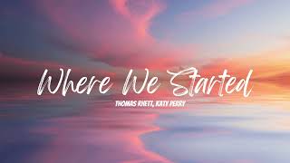 Thomas Rhett, Katy Perry - Where We Started (8D Effect)