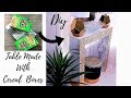 DIY TABLE MADE WITH CEREAL BOXES!!! QUICK AND INEXPENSIVE DECOR IDEA 2019