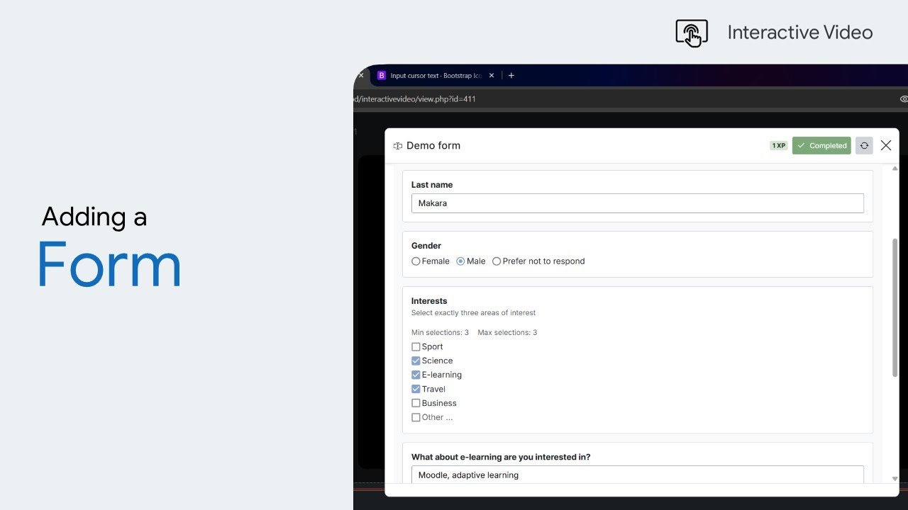 Adding a Form - YouTube