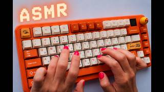 [Cozy ASMR] soothing keyboard typing |