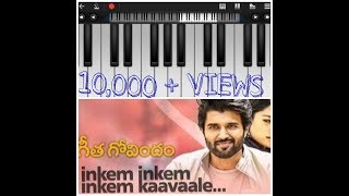 Inkem Inkem Inkem Kaavaale - Cover Version ( Perfect Piano ) chords