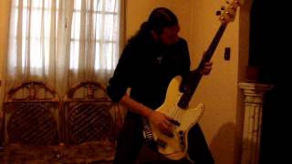 Steve Harris - Us against the world Bass Cover